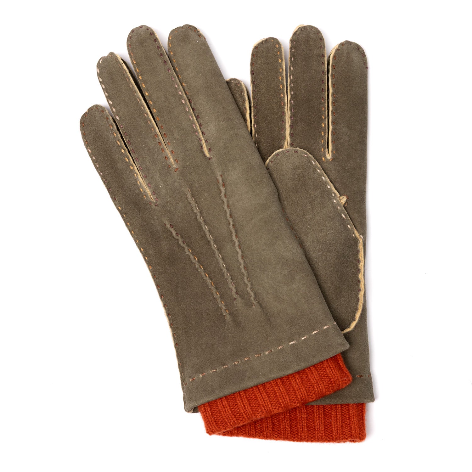 Gloves "Bad Gastein" made of Deerskin with Cashmere Lining - hand-sewn